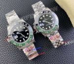 Clean Factory Rolex GMT Master II Sprite Left Handed 3285 Watch 904L Case Super Clone